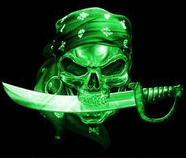 Hacker-skull
